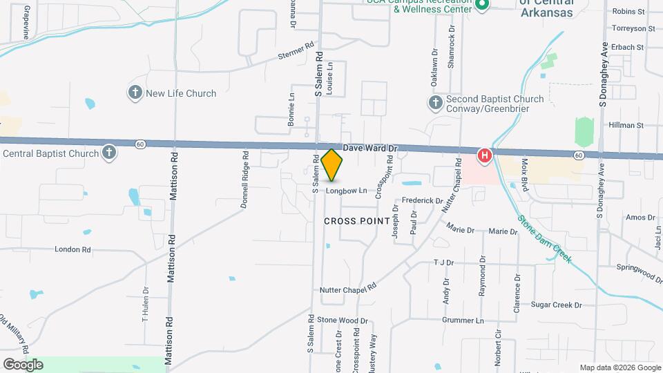 2820 Longbow Ln Map and Location Details