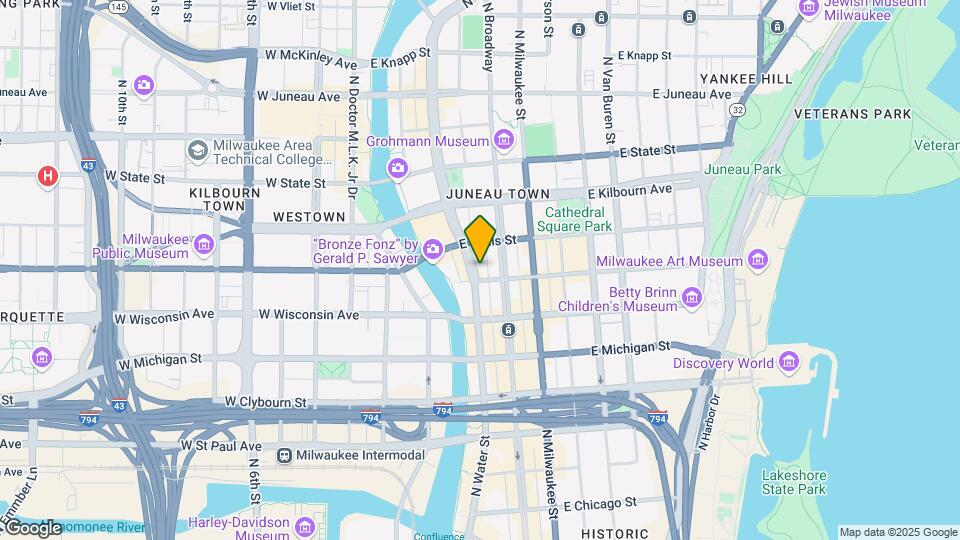 770 N Water St Map and Location Details
