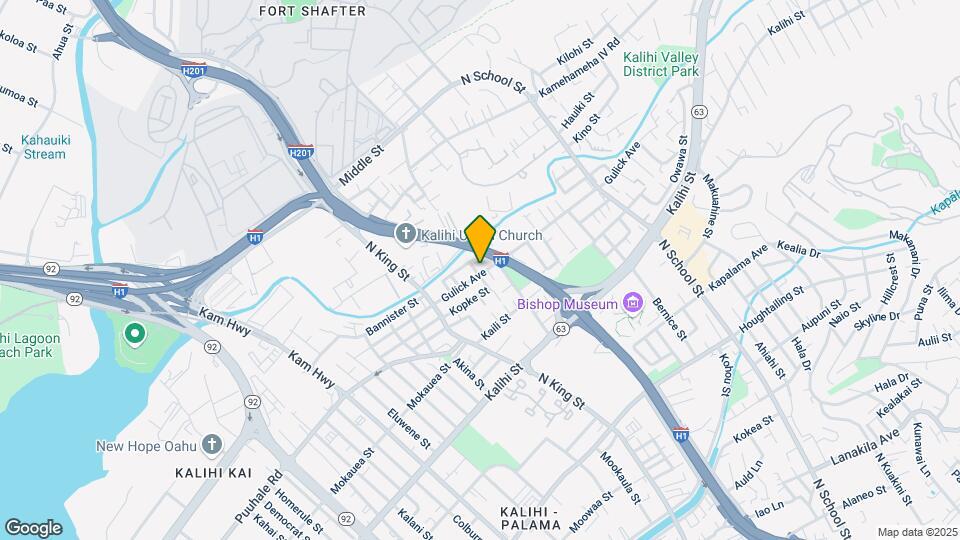 1134 Gulick Ave Mapa y Detalles de la Ubicación