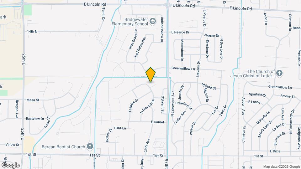 810 Bergeson Dr Map and Location Details