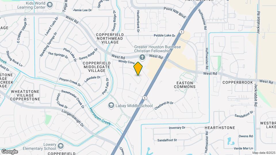 15335 Glenwood Park Dr Map and Location Details