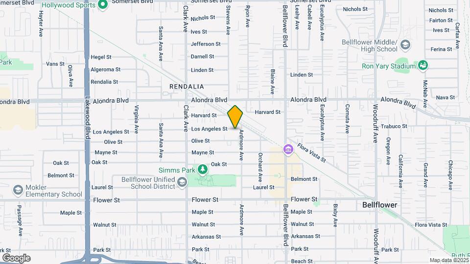 9560 Los Angeles St Map and Location Details