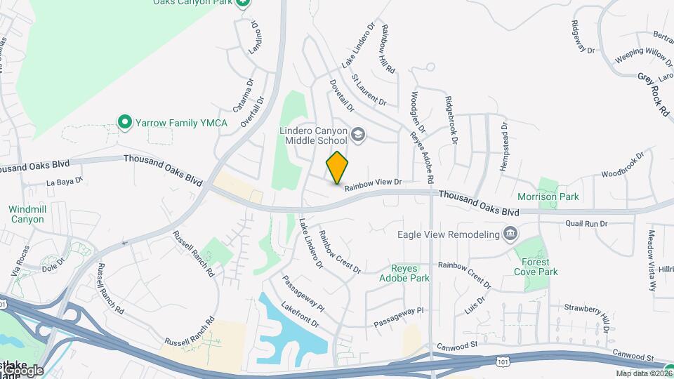 30556 Rainbow View Dr Map and Location Details