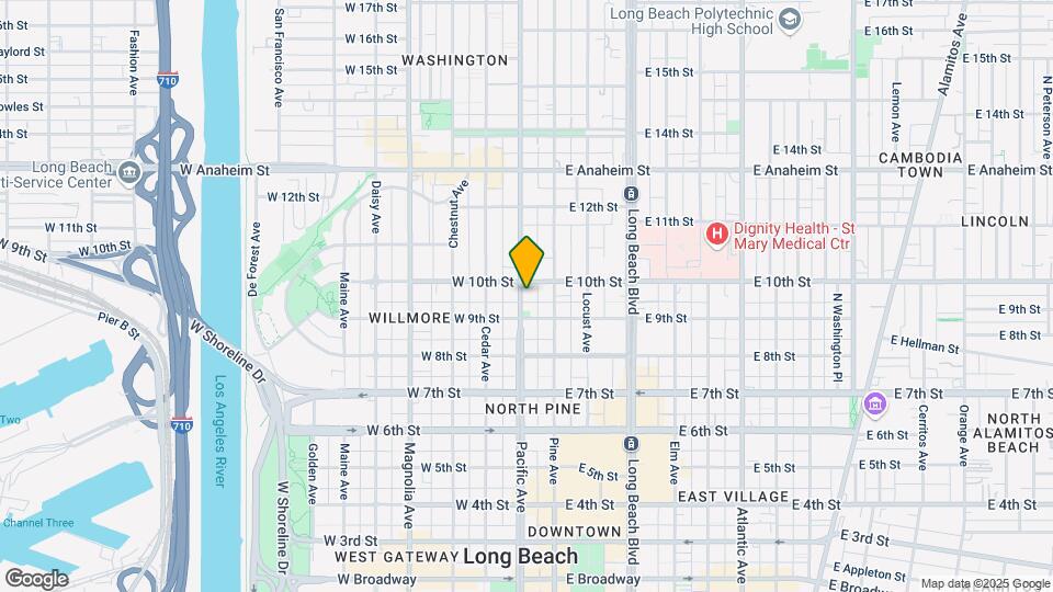 934-940 Pacific Ave Mapa y Detalles de la Ubicación