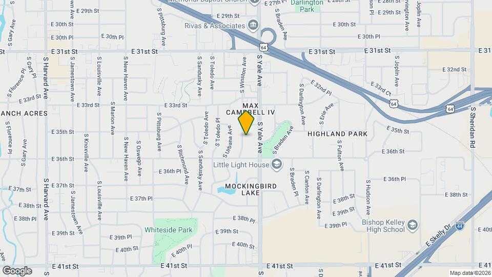 3545 S Winston Ave Mapa y Detalles de la Ubicación