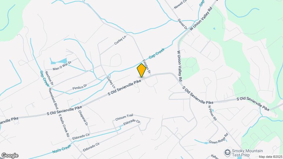 812 S Old Sevierville Pike Map and Location Details