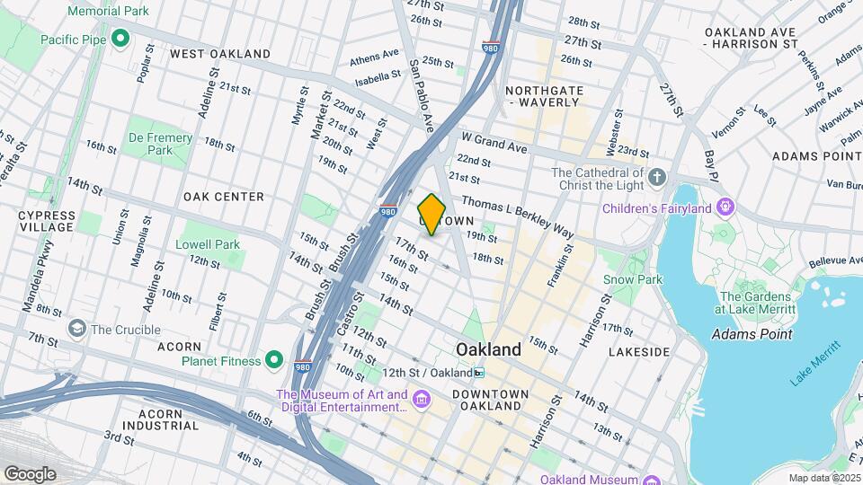 637 18th St Map and Location Details