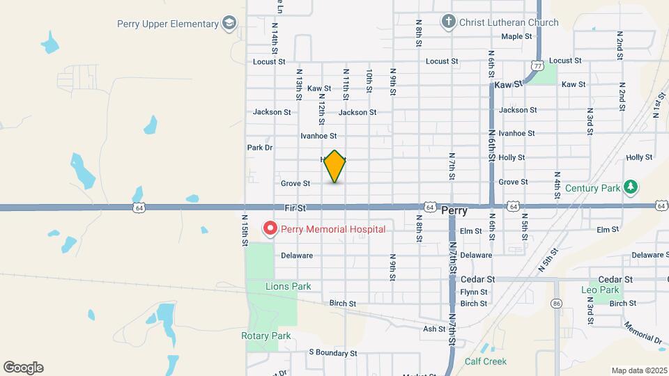 1108 Grove St Map and Location Details