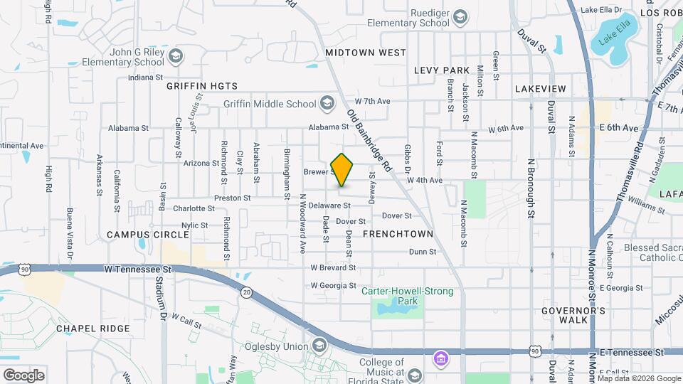 740 Preston St Map and Location Details