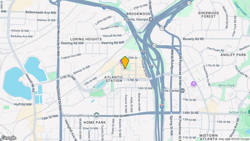 265 18th St NW Map and Location Details