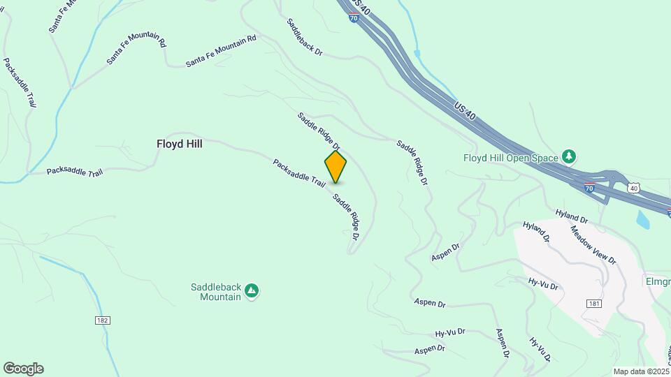 1620 Saddle Ridge Dr Map and Location Details