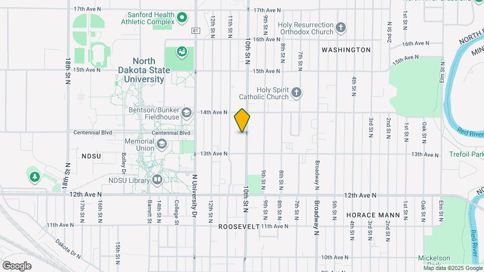 1318 10th St N Map and Location Details