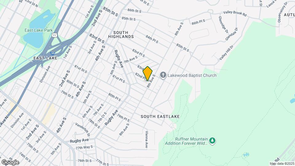 8214 8th Ave S Map and Location Details