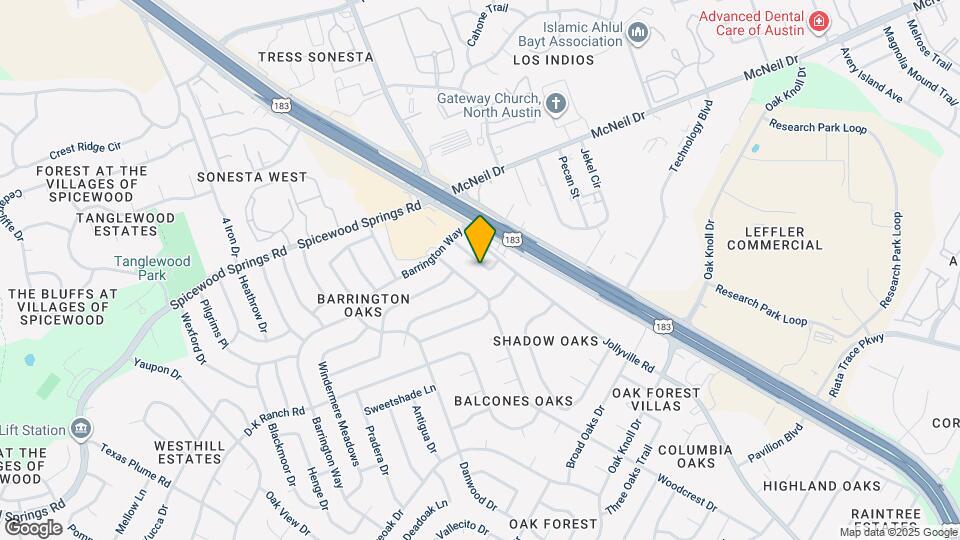 12208 Dundee Dr Map and Location Details