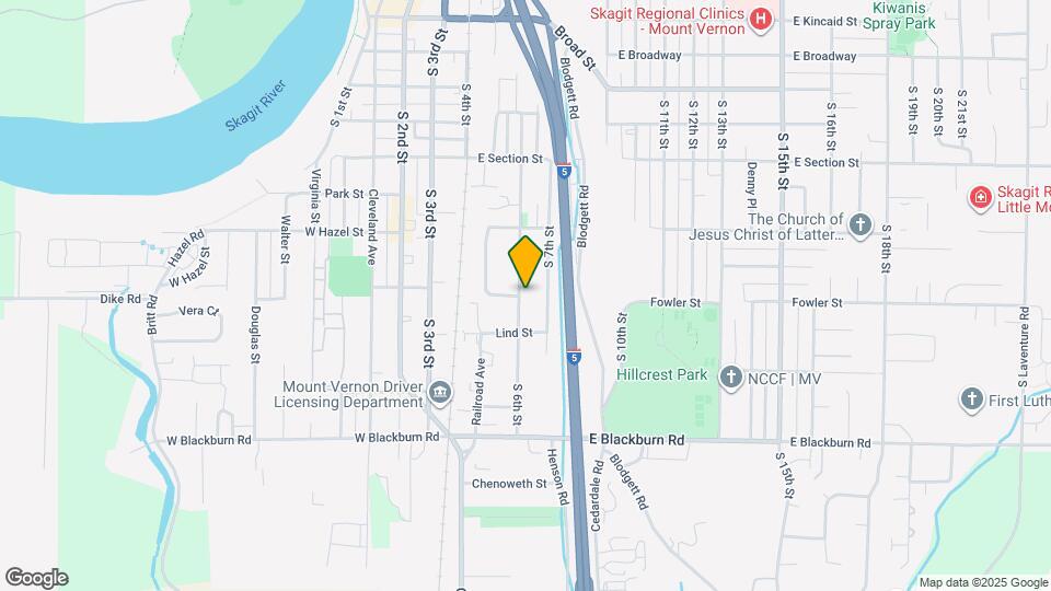 1522 S 6th St Map and Location Details