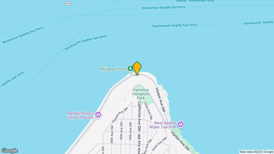 1140 Alki Ave SW Map and Location Details