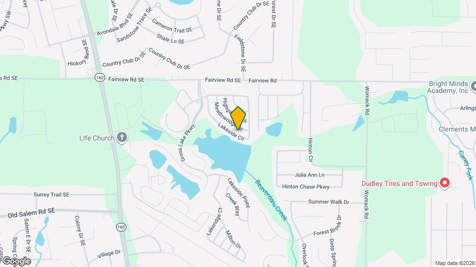 2810 Lakeside Cir Map and Location Details