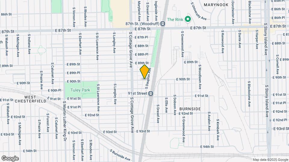 9000-9004 S Dauphin Ave Map and Location Details