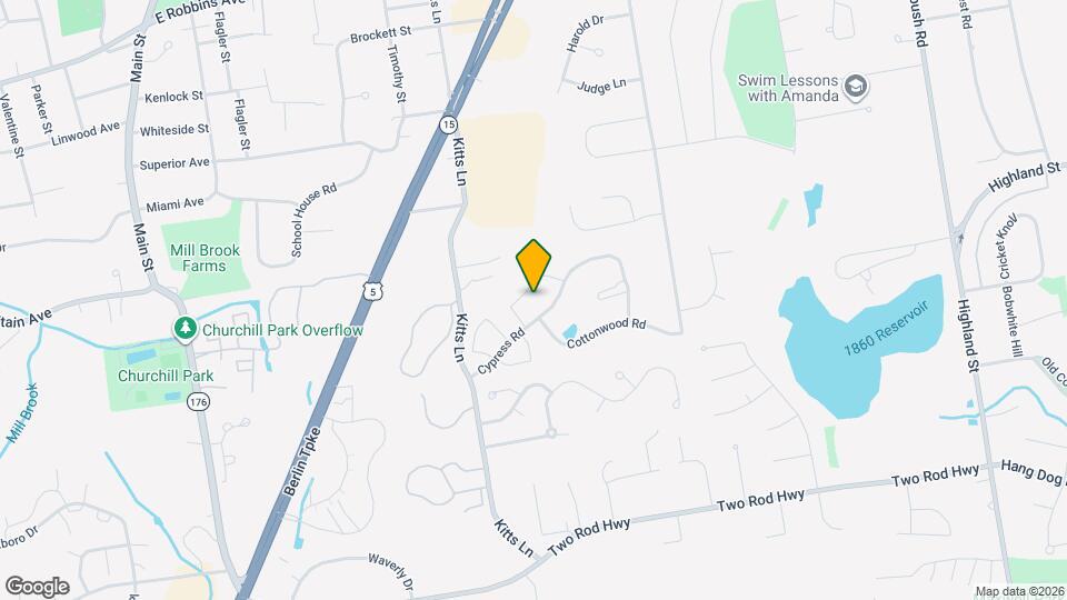 448 Cypress Rd Map and Location Details