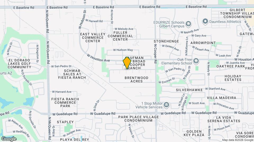 955 W Cooley Dr Map and Location Details