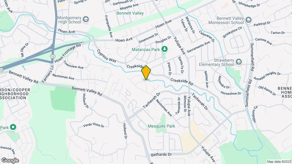 2530 Brookhaven Dr Map and Location Details