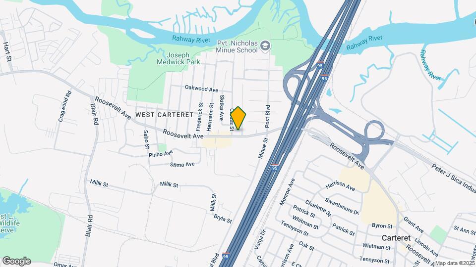 1182 Roosevelt Ave Mapa y Detalles de la Ubicación