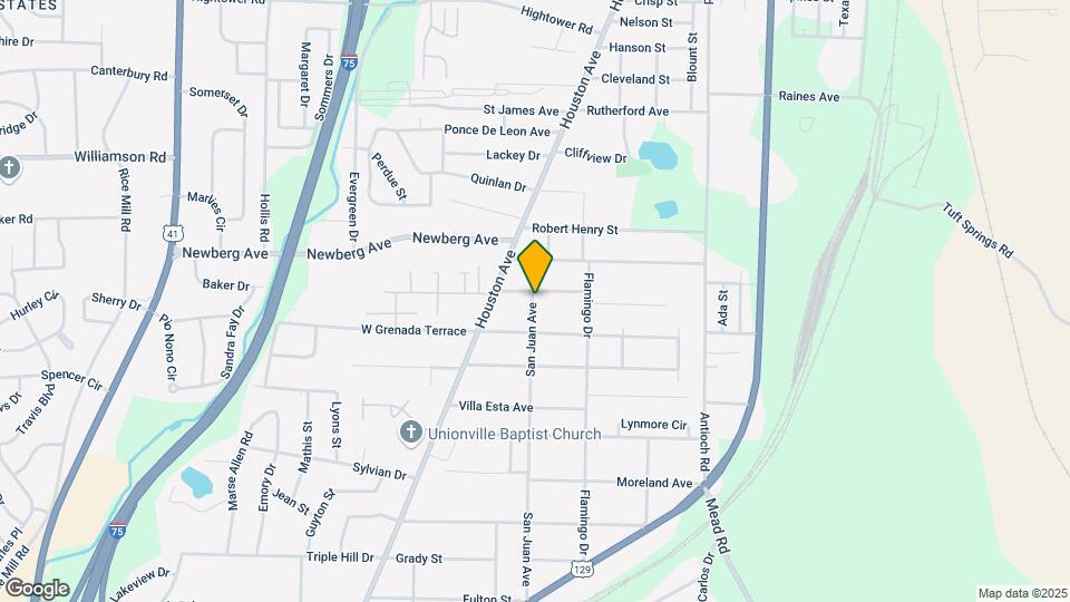 696 Villa Crest Ave Map and Location Details