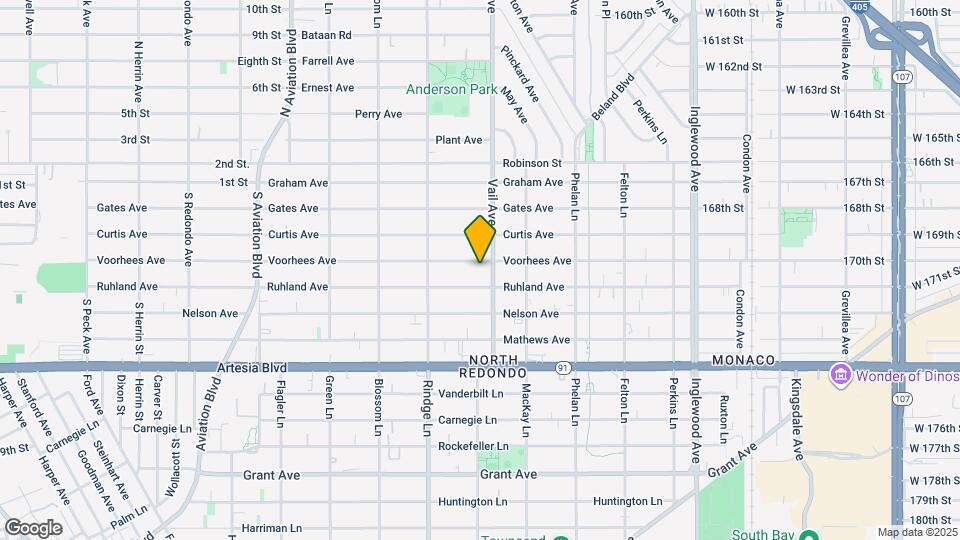 2226 Voorhees Ave Map and Location Details
