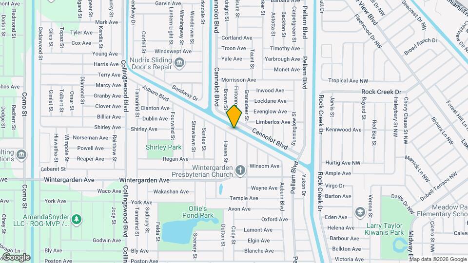 2586 Auburn Blvd Map and Location Details