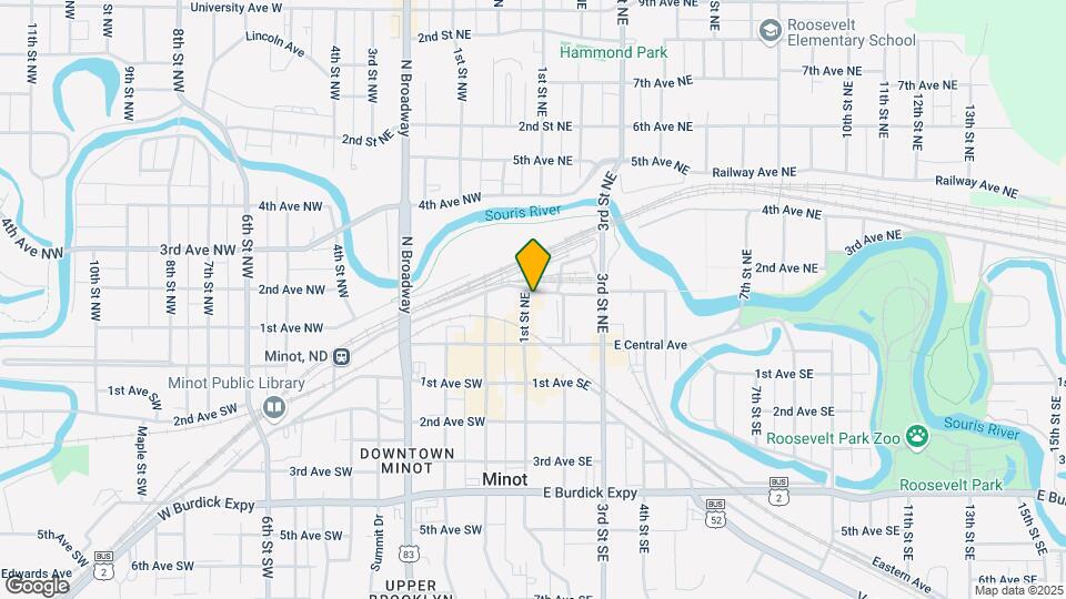 30 1st St SE Map and Location Details