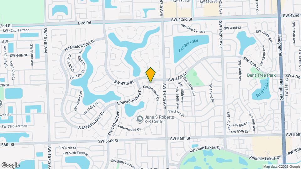 4863 SW 148th Ct Map and Location Details