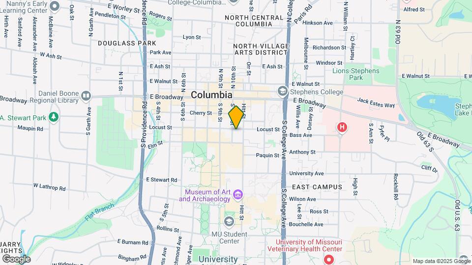 220 S 10th St Map and Location Details