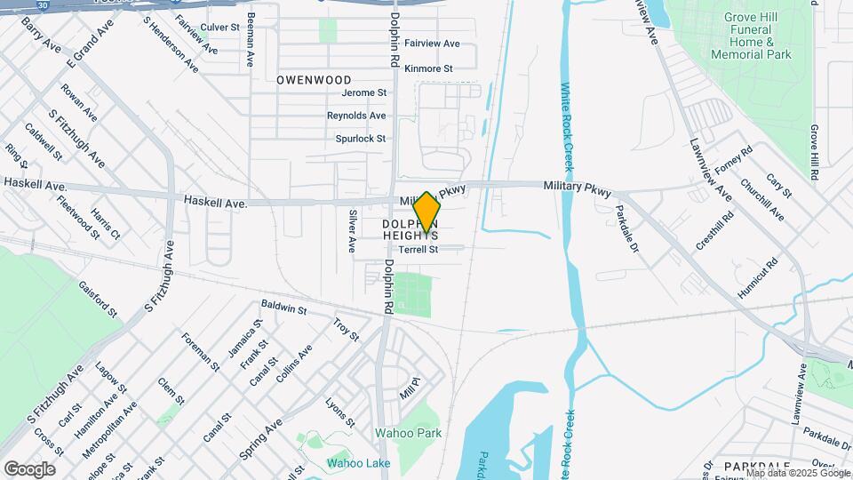 3440 Terrell St Map and Location Details