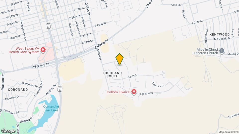 2807 Macauslan St Map and Location Details