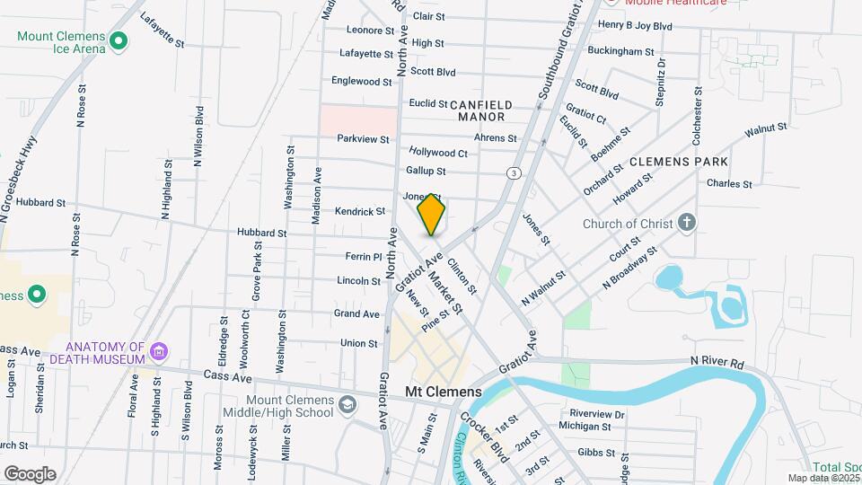 143 Clinton St Map and Location Details
