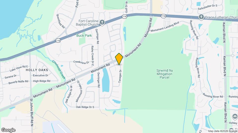 11722 Tanager Dr Map and Location Details