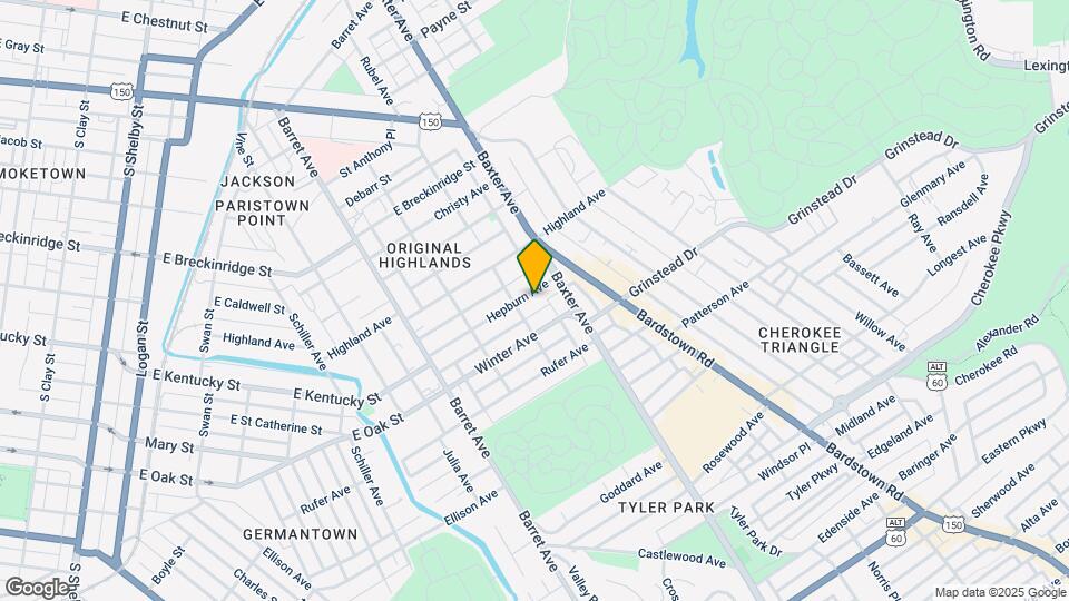 1514 Hepburn Ave Mapa y Detalles de la Ubicación