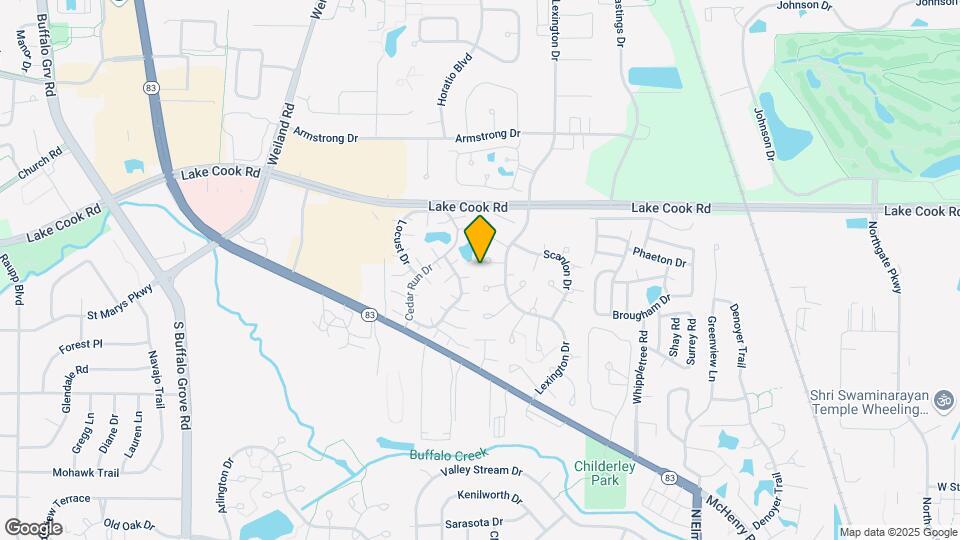 1180 Silverwood Ct Map and Location Details