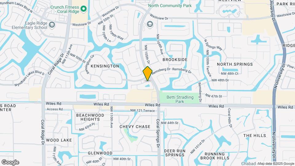 10616 NW 48th St Map and Location Details
