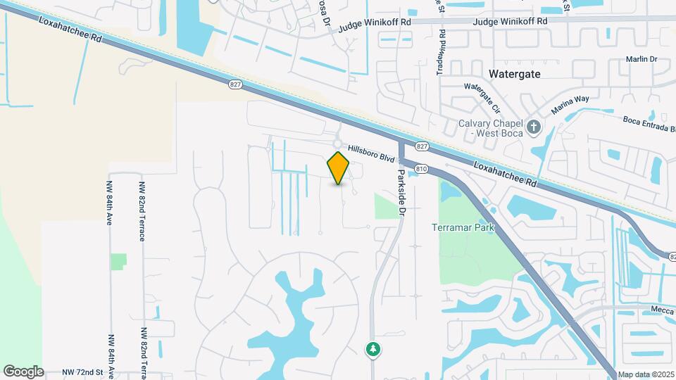 8011 Rowan Terrace, Unit 300 Map and Location Details