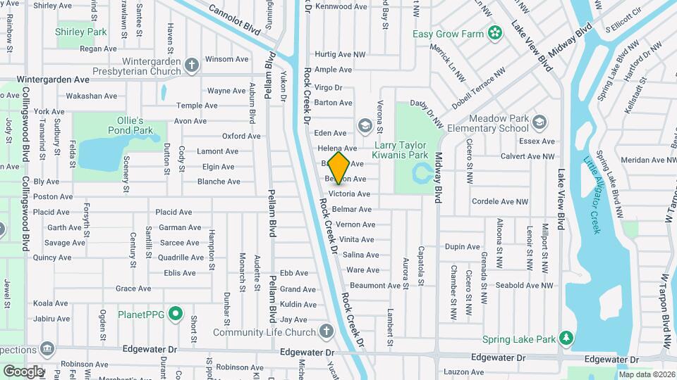 1174 Victoria Ave Map and Location Details