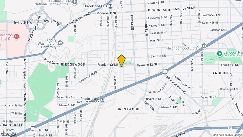 2720 10th St NE Map and Location Details