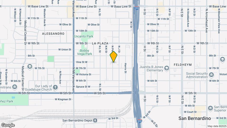 729-731 Perris St Map and Location Details