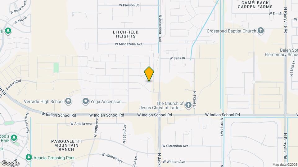 4345 N 196th Ave Map and Location Details