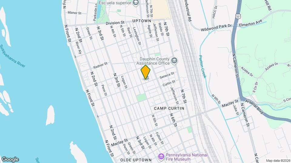 502 Seneca St Map and Location Details