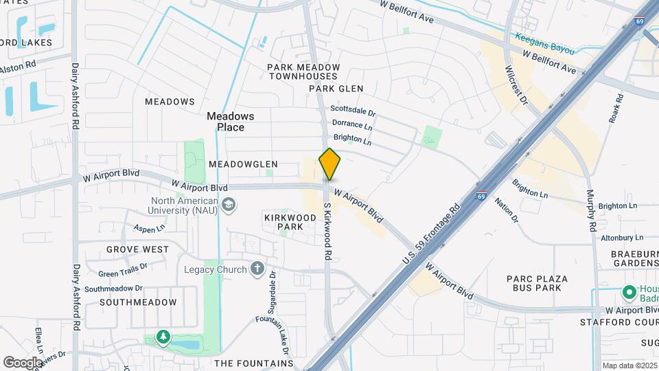 11694 W Airport Blvd Map and Location Details