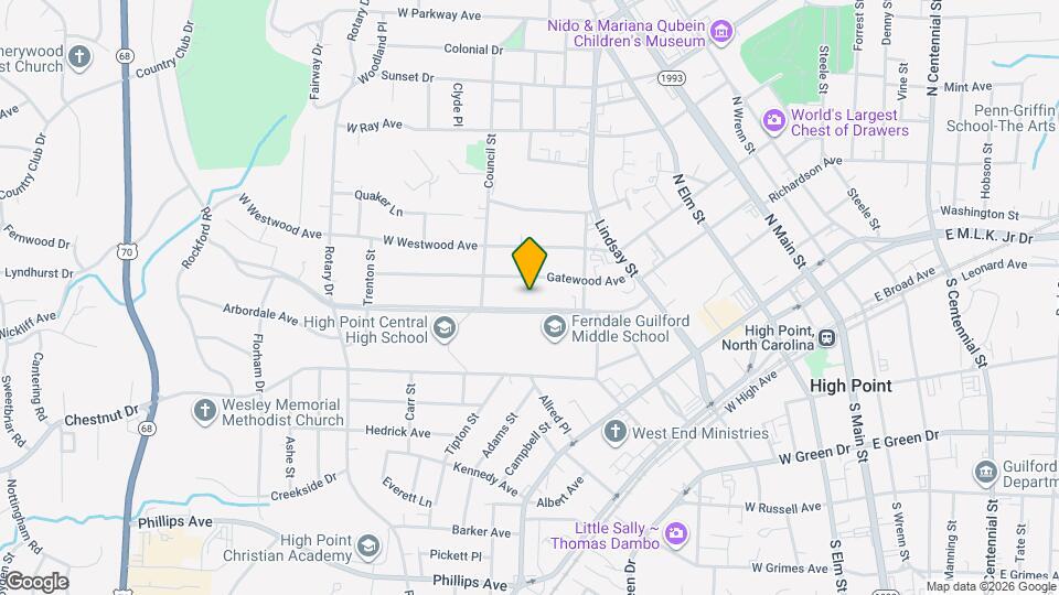 718 Ferndale Blvd Mapa y Detalles de la Ubicación