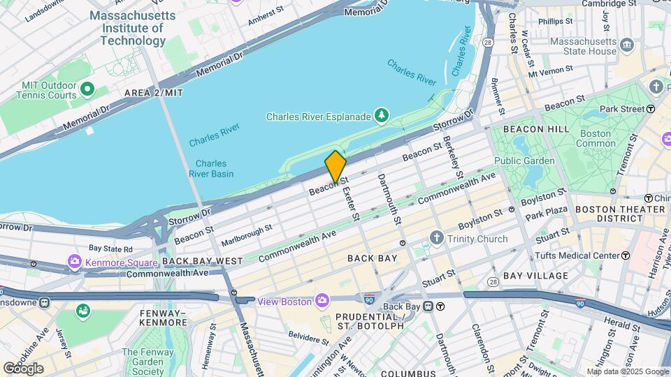 307 Beacon St, Unit 5 Map and Location Details