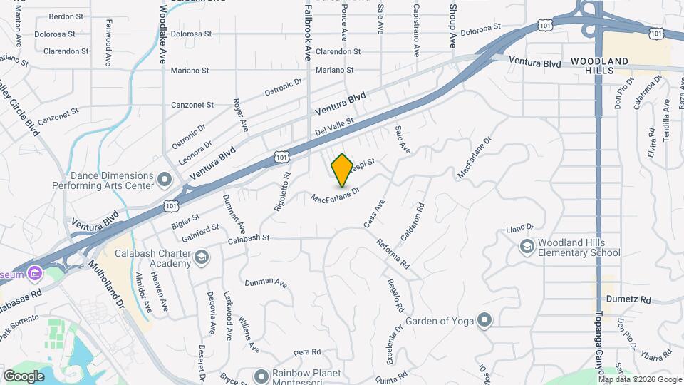 22717 Macfarlane Dr Map and Location Details