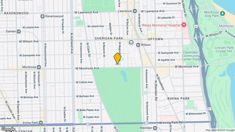 4400 N Magnolia Ave Map and Location Details